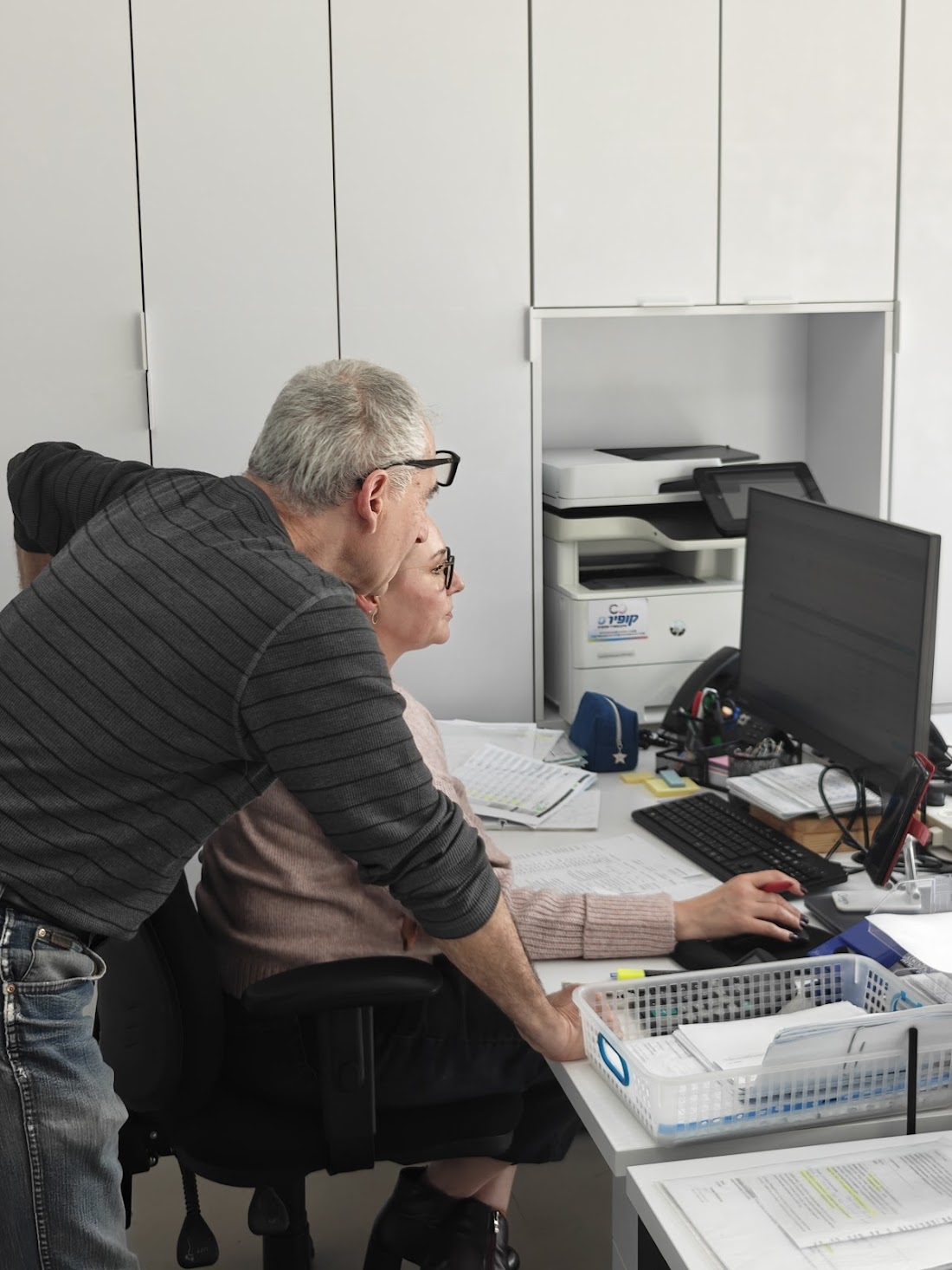 Ravitz IT specialist at work